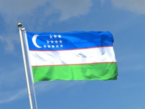 پرچم ازبکستان